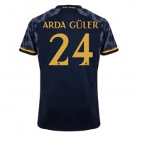 Real Madrid Arda Guler #24 Bortatröja 2023-24 Korta ärmar